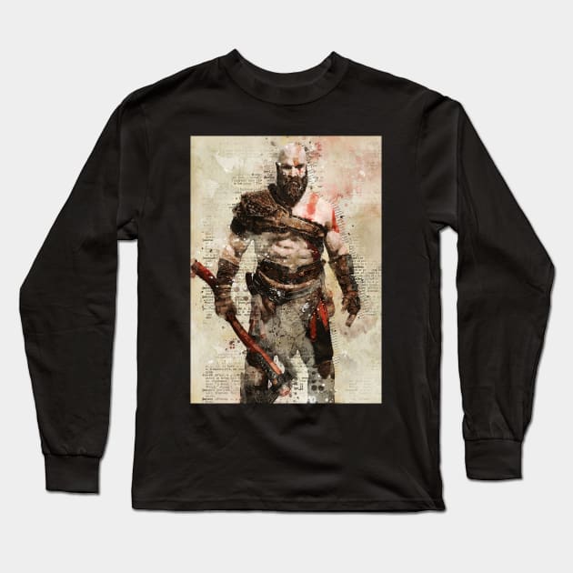 Kratos Long Sleeve T-Shirt by Durro